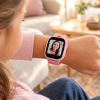 Montre connectée enfant 4G – GPS, appel vidéo et bouton SOS, sans réseaux sociaux